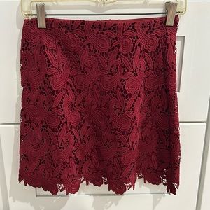 Express Lace Skirt